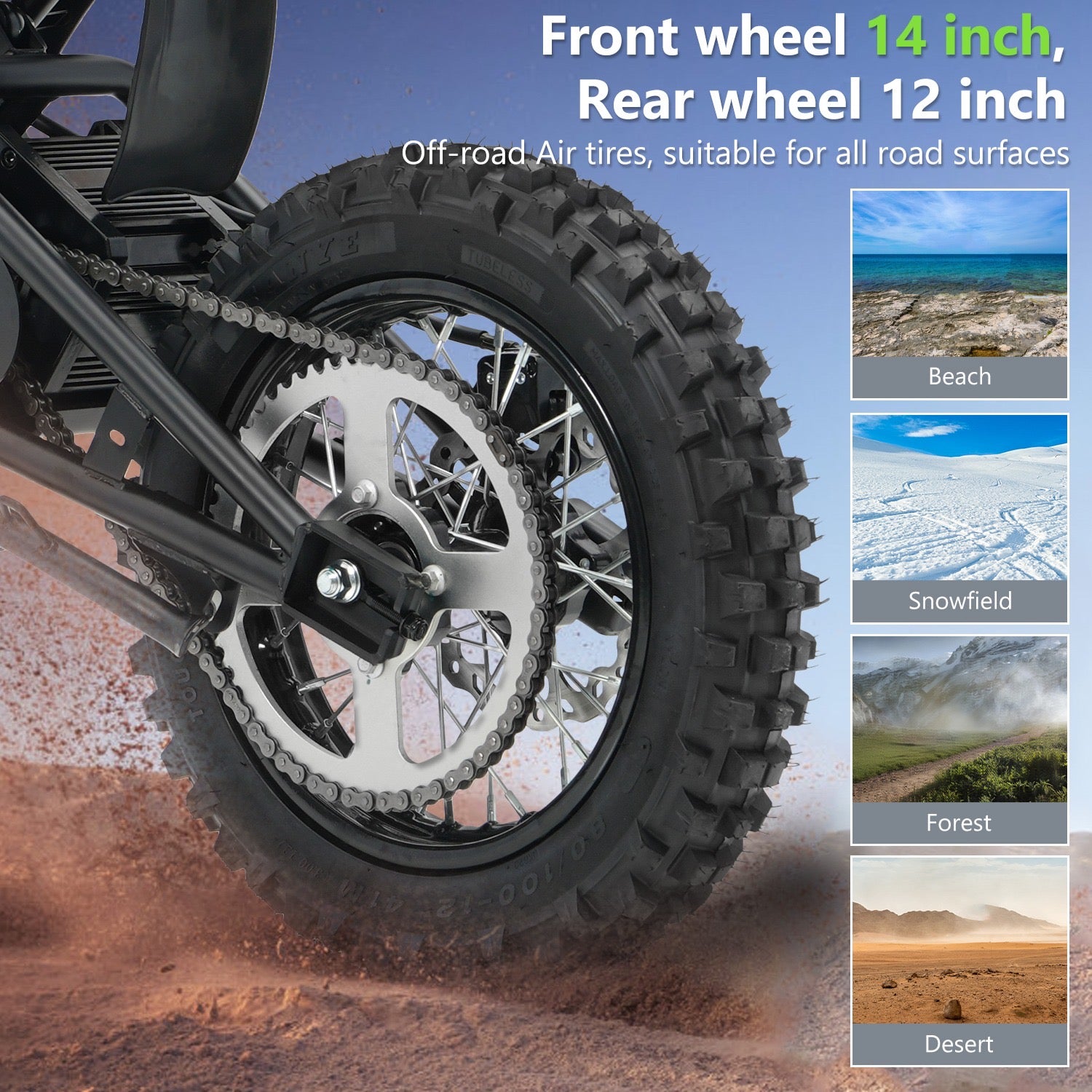 VIPCOO H3 Electric Dirtbike