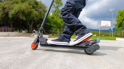 Razor Turbo A Black Label Kids Foldable E-Scooter - Top Speed 10mph